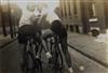 (THE ENDS) A choice group of 34 delightful snapshots featuring men and women bending over,